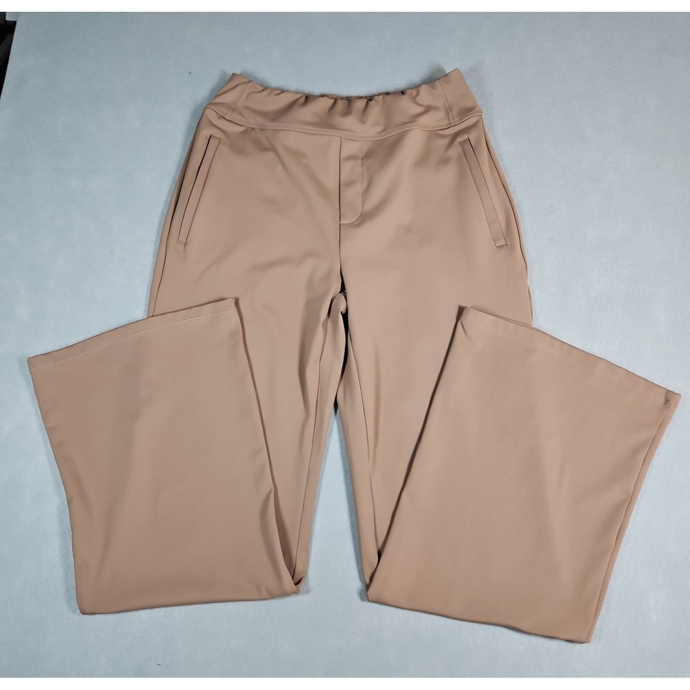 Halara Womens Brown Wide Leg Pull On Pants Size Medium